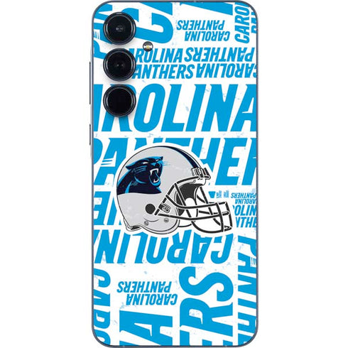 NFL Carolina Panthers - Blast Galaxy A55 5G Skin